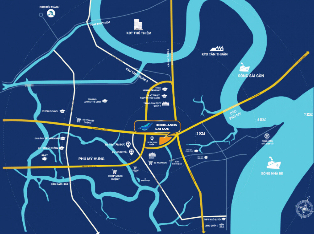 Vị Trí Docklands Sài Gòn